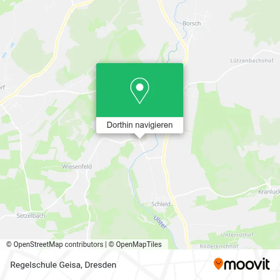 Regelschule Geisa Karte