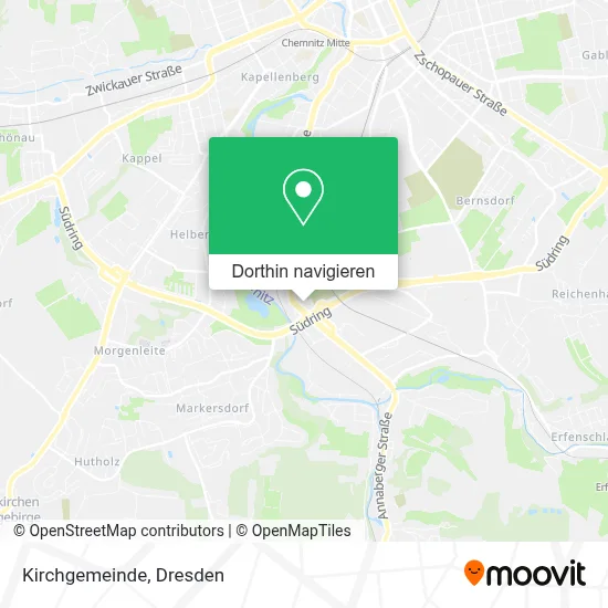 Kirchgemeinde Karte