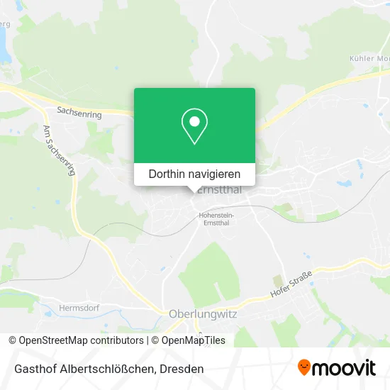 Gasthof Albertschlößchen Karte