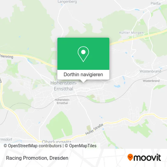 Racing Promotion Karte