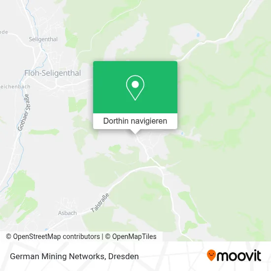 German Mining Networks Karte