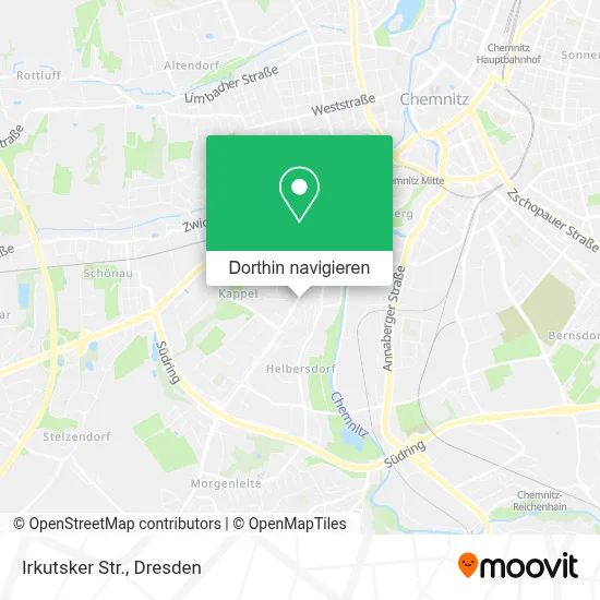 Irkutsker Str. Karte