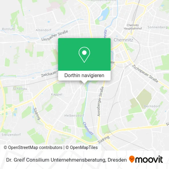 Dr. Greif Consilium Unternehmensberatung Karte