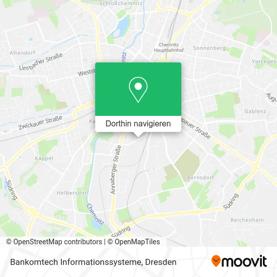 Bankomtech Informationssysteme Karte