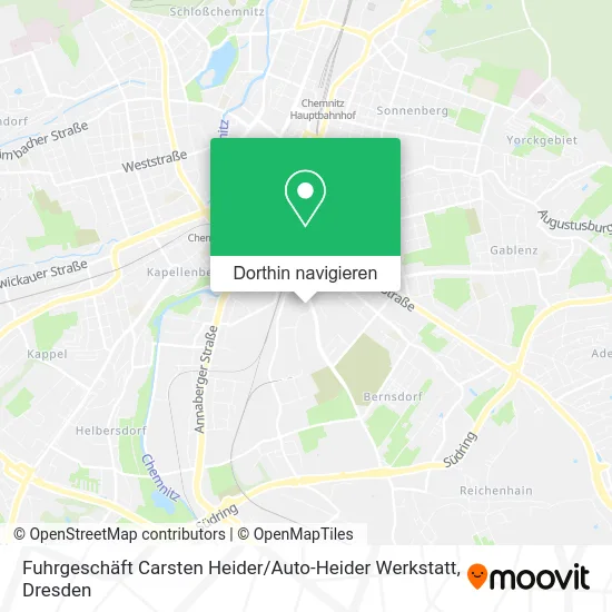 Fuhrgeschäft Carsten Heider / Auto-Heider Werkstatt Karte