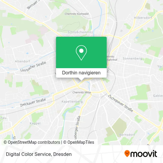 Digital Color Service Karte