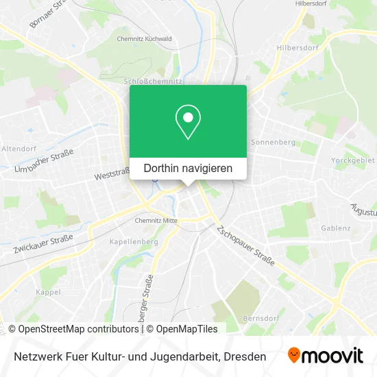 Netzwerk Fuer Kultur- und Jugendarbeit Karte