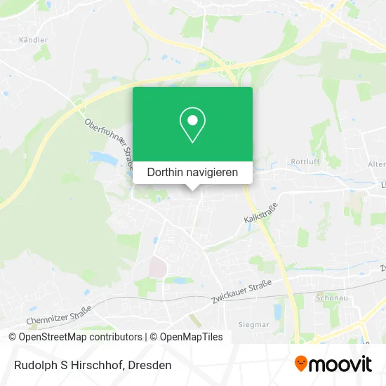 Rudolph S Hirschhof Karte