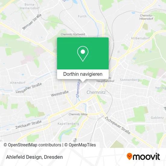 Ahlefeld Design Karte