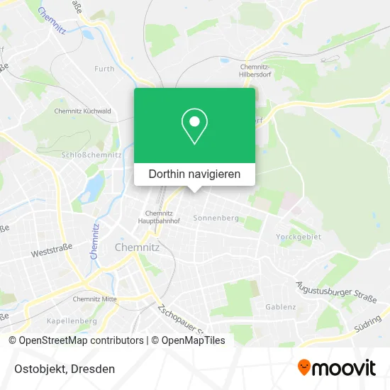 Ostobjekt Karte