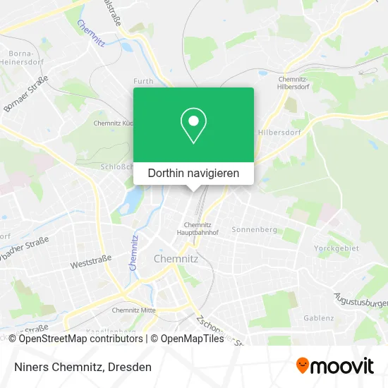 Niners Chemnitz Karte
