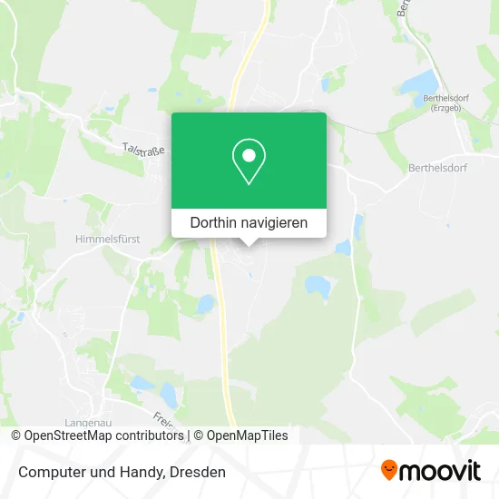 Computer und Handy Karte