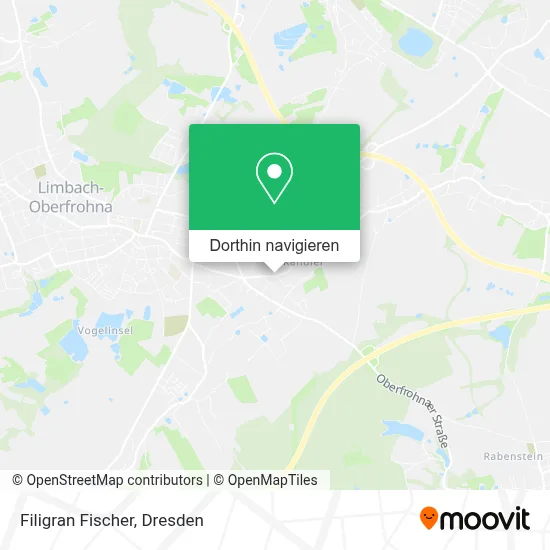 Filigran Fischer Karte