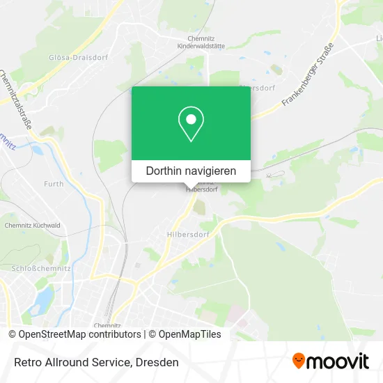 Retro Allround Service Karte