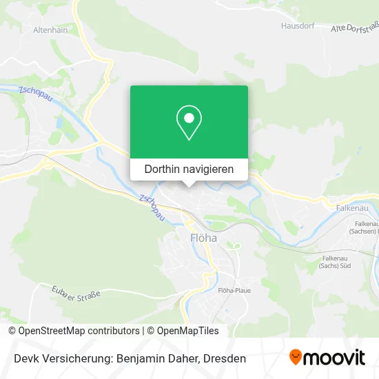 Devk Versicherung: Benjamin Daher Karte