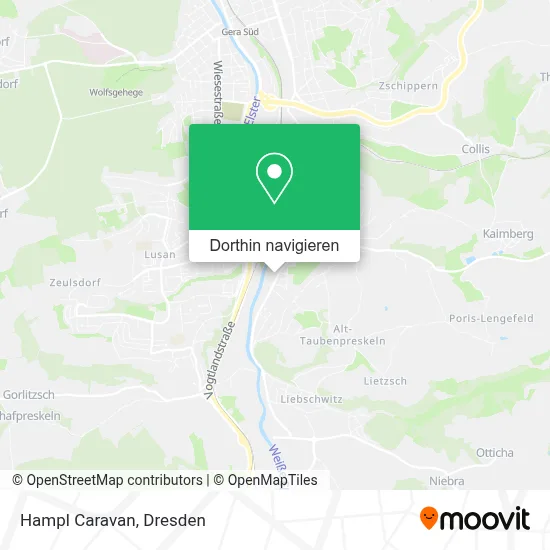 Hampl Caravan Karte