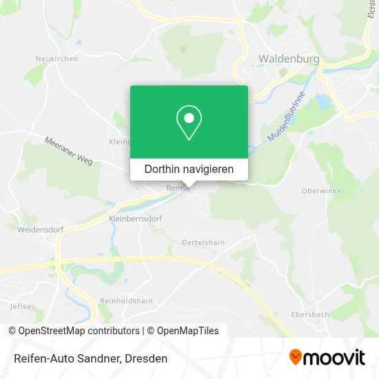 Reifen-Auto Sandner Karte