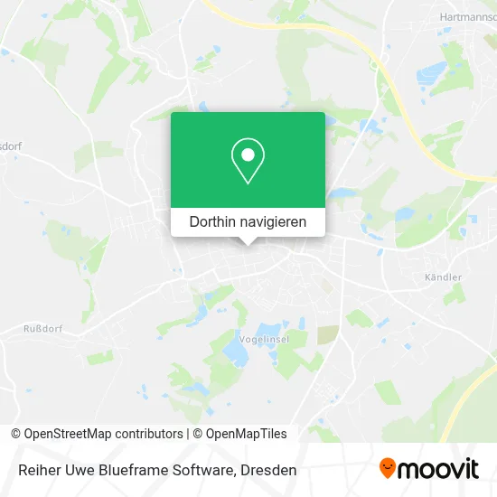 Reiher Uwe Blueframe Software Karte
