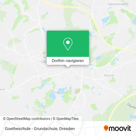 Goetheschule - Grundschule Karte