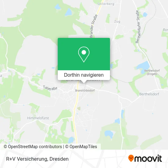 R+V Versicherung Karte