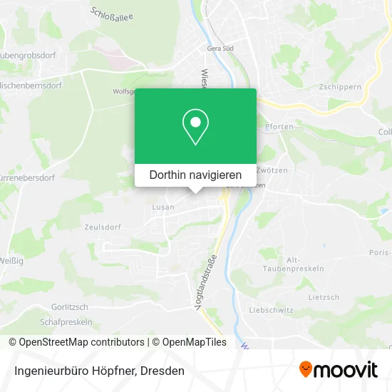 Ingenieurbüro Höpfner Karte