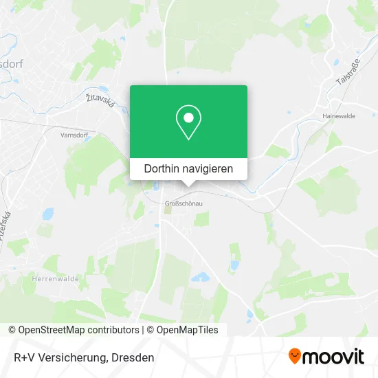 R+V Versicherung Karte