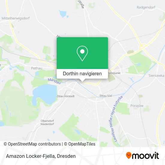 Amazon Locker-Fjella Karte