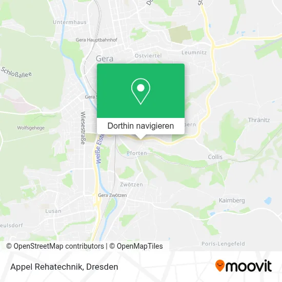 Appel Rehatechnik Karte