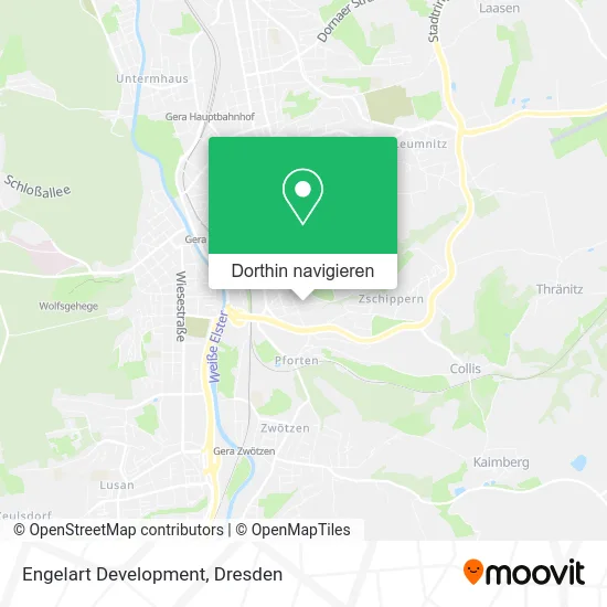 Engelart Development Karte