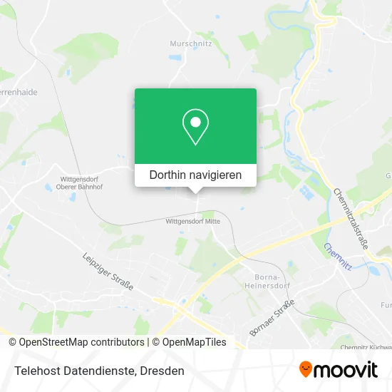 Telehost Datendienste Karte