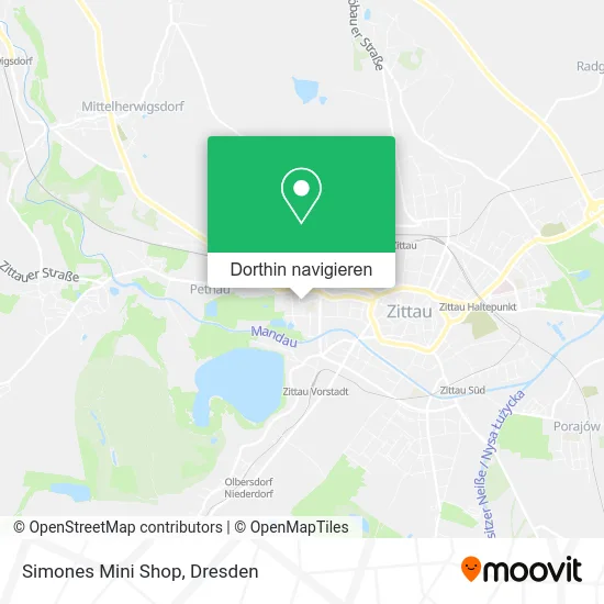 Simones Mini Shop Karte