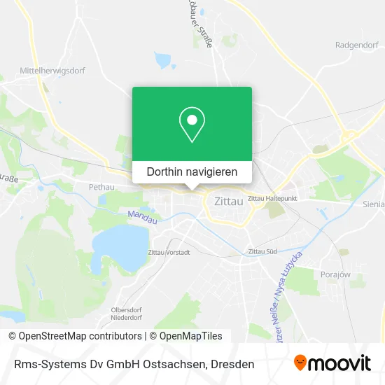 Rms-Systems Dv GmbH Ostsachsen Karte