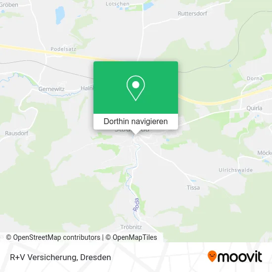 R+V Versicherung Karte