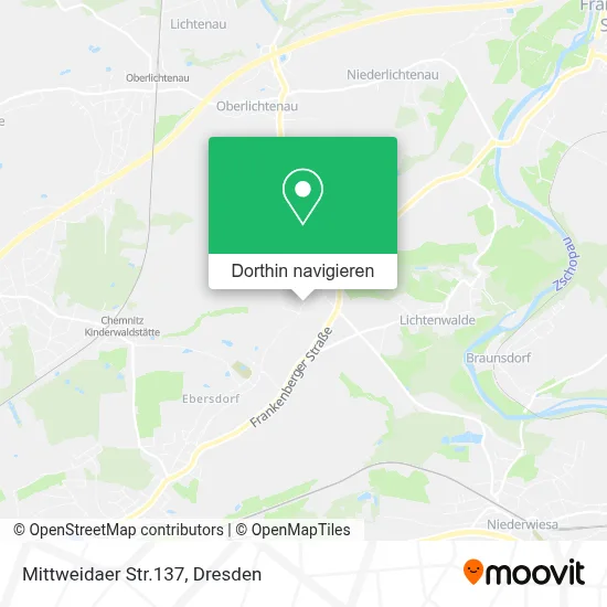 Mittweidaer Str.137 Karte