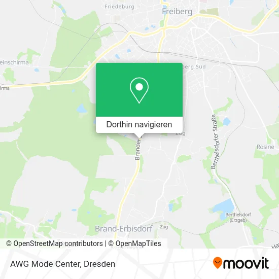 AWG Mode Center Karte