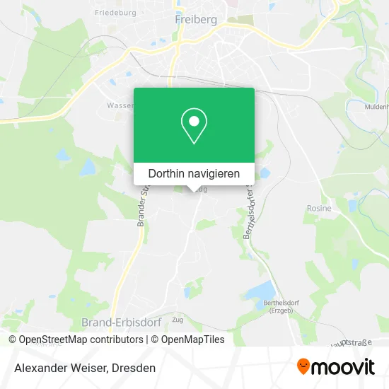 Alexander Weiser Karte