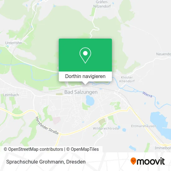 Sprachschule Grohmann Karte