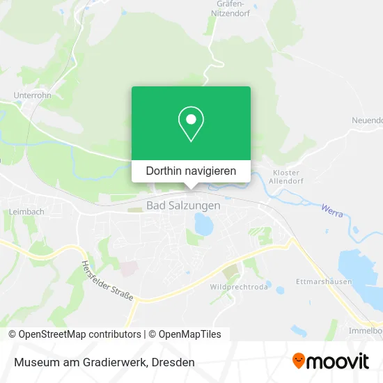 Museum am Gradierwerk Karte