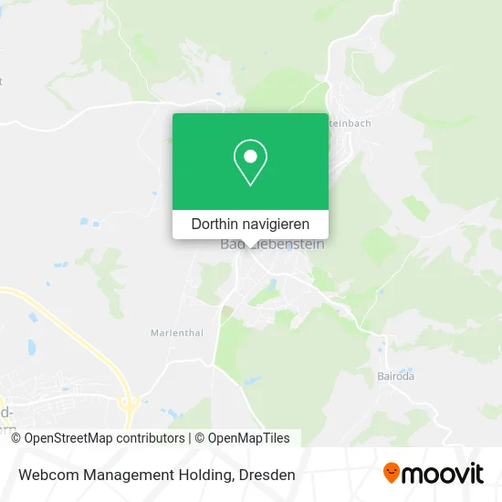 Webcom Management Holding Karte