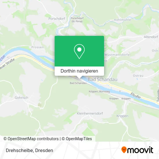 Drehscheibe Karte
