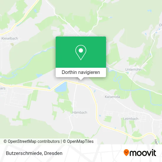 Butzerschmiede Karte