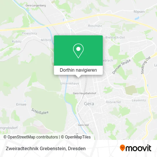 Zweiradtechnik Grebenstein Karte
