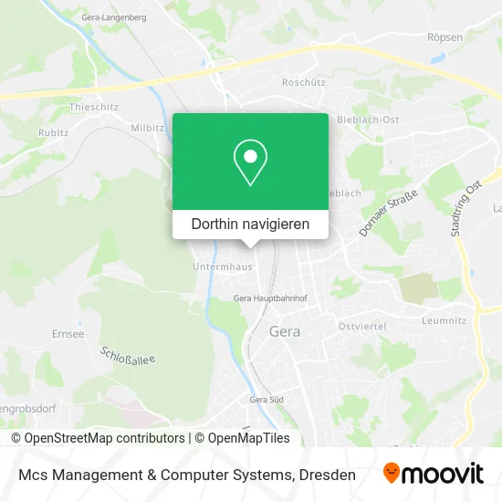 Mcs Management & Computer Systems Karte