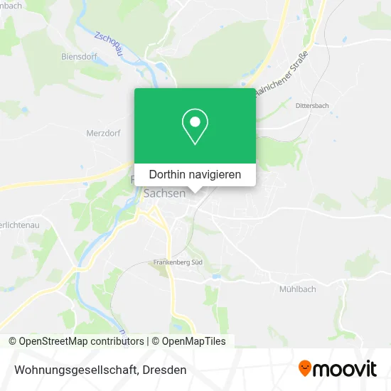 Wohnungsgesellschaft Karte