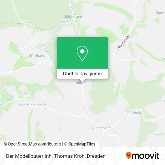Der Modellbauer Inh. Thomas Kroh Karte