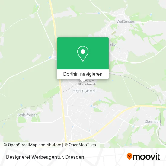 Designerei Werbeagentur Karte