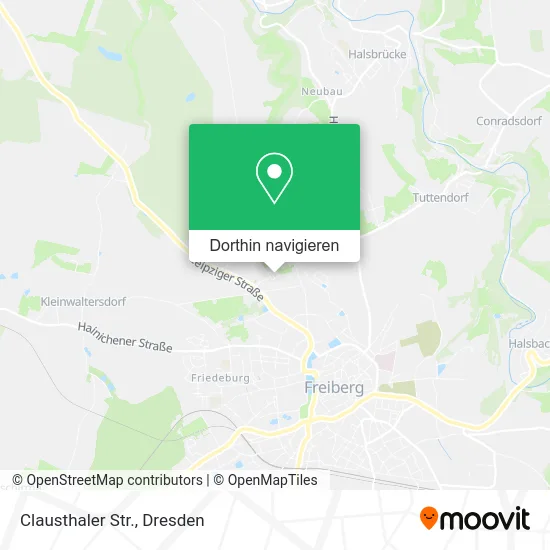 Clausthaler Str. Karte