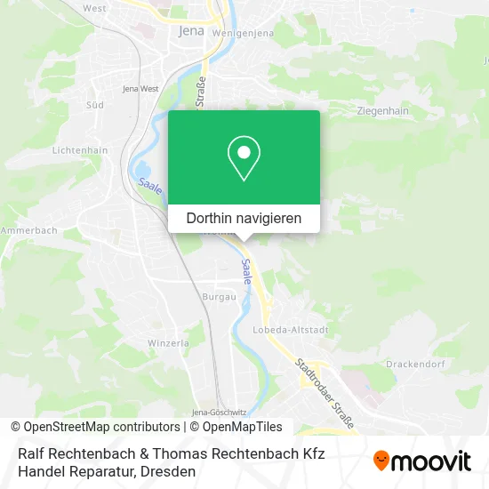 Ralf Rechtenbach & Thomas Rechtenbach Kfz Handel Reparatur Karte