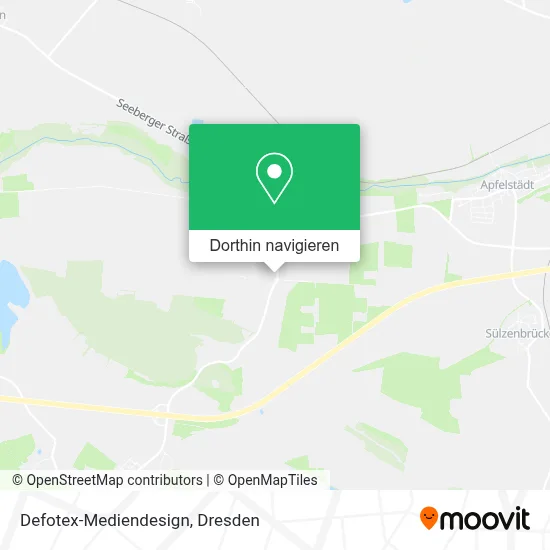 Defotex-Mediendesign Karte