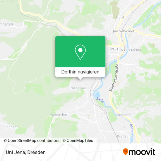 Uni Jena Karte